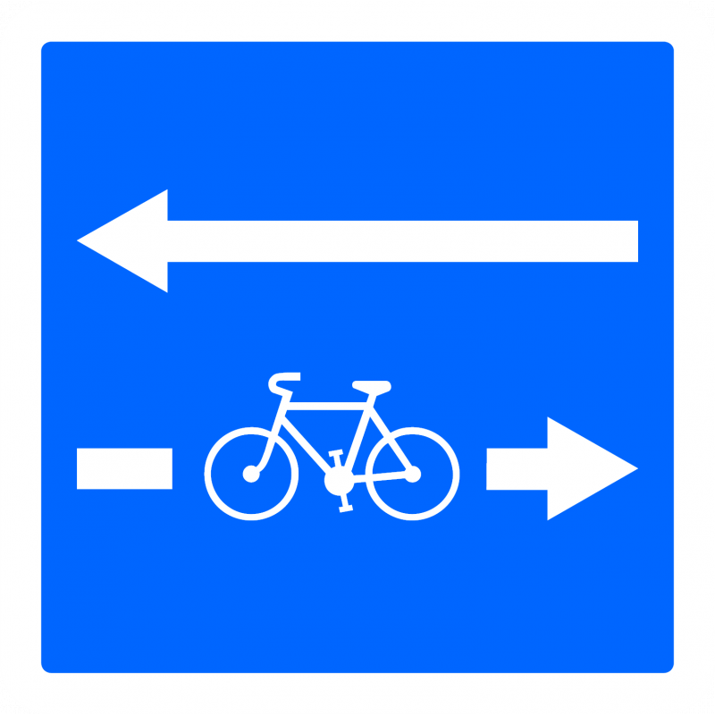 Panneau indication traversée de cyclistes C24c-2 - sécurité routière - gamme Innov - WP Signalisation_0