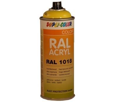 PEINTURE ACRYLIQUE BRILLANT RAL 1018 JAUNE ZINC