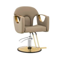 Physa - Physa Fauteuil de Coiffure avec Repose-Pieds 53-64 cm 180 kg Beige - Chaise de Salon de Coiffure Siège de Coiffure réglable en - beige 40628_0
