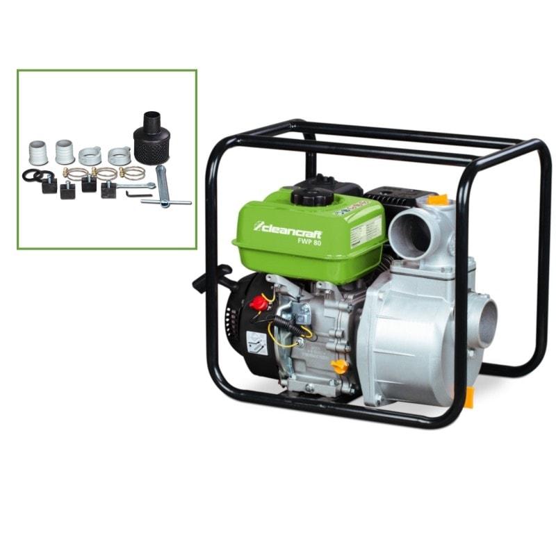 Pompe à eau claire Cleancraft FWP 80 - Motorisation thermique - Usage intensif_0