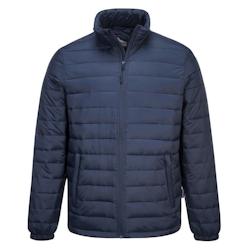 Parka de travail ASPEN BAFFLE - Portwest - Bleu Marine Taille 3XL - Isolation Insulatex - Déperlant - 3 poches_0
