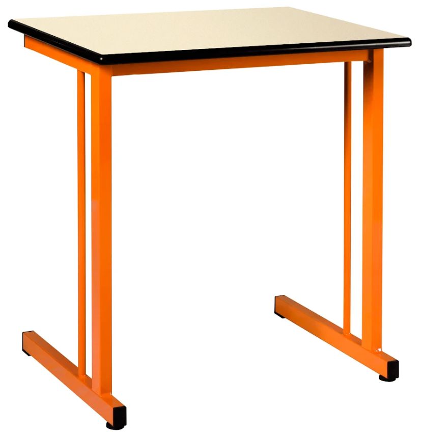 Table CARA - Fixe - Piètement à dégagement latéral - Taille 4 à 7_0