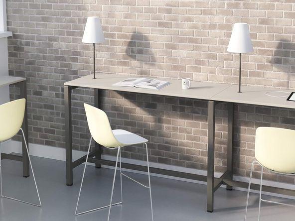 Table polyvalente haute en bois_0