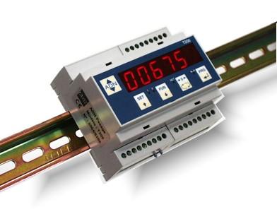 Transmetteur de pesage T200 - numérique et analogique avec affichage LED et fixation rail DIN_0