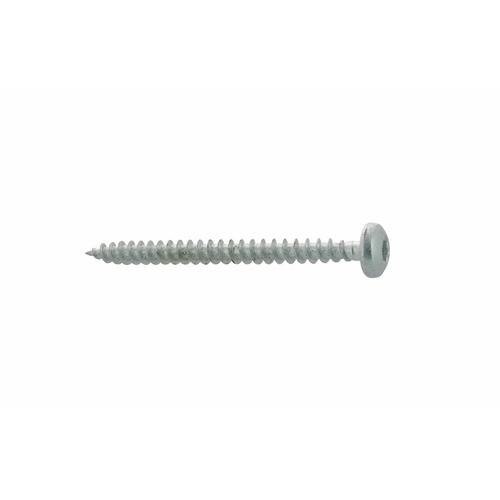 VIS À BOIS - TÊTE CYLINDRIQUE TORX - FILETAGE TOTAL - 500 PIÈCES - 4X25 MM VISWOOD