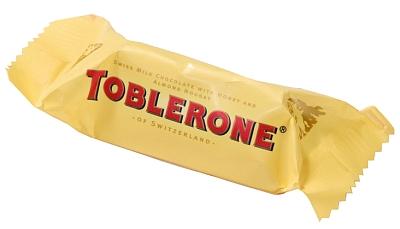 108 mini barres Toblerone de 12,5g - chocolat suisse, nougat, miel et amandes_0