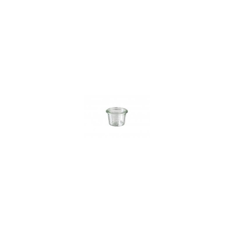 Bocaux en verre WECK droit 80 ml Ø 60mm sans couvercle ni joint (diam. 60 mm) - WN000074_0