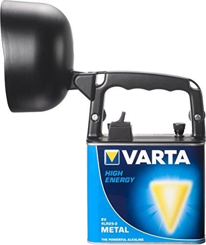 WORK LIGHT LED 4R25/2 - Varta 18660 101 421 - Torche professionnelle résistante à l'eau, 190 lumens, autonomie 250h_0
