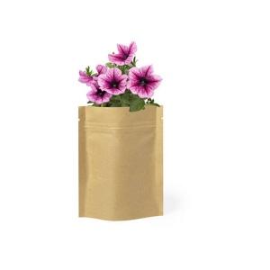 Am321177 - Pot de fleurs Sober à personnaliser avec graines de pétunia et enveloppe en papier_0