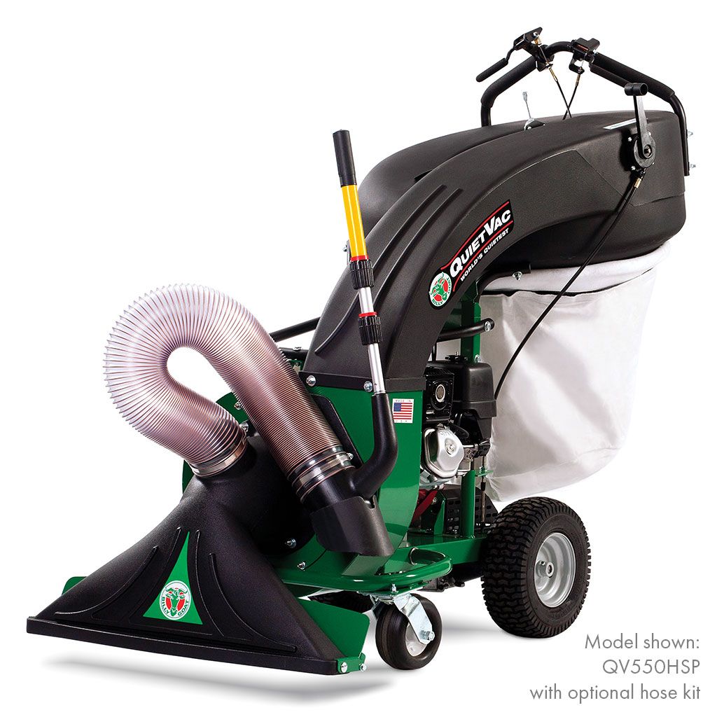 Aspirateur à feuilles série QV - Billy Goat - 9 CV - QV900HSP - moteur Honda, filtration cyclonique, sac 136L_0