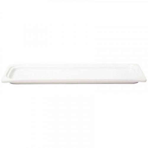 BAC GASTRONORM GN 2/4 HAUTEUR 30 MM EN PORCELAINE OLYMPIA