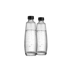 Bouteilles en verre pour siphon Sodastream Duo 1 litre - noir verre 1047202410_0