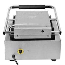 Grill Panini Professionnel Rainuré Simple - 380 x 395 mm - Bistro Buffalo - 0650414529378_0