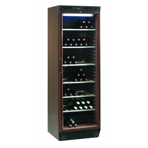 CAVE À VIN PROFESSIONNELLE PORTE VITRÉE TEFCOLD - 118 BOUTEILLES