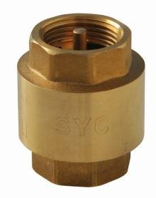 Clapet de retenue SYC130 avec ressort - joint NBR - toutes positions - certification ACS - réf. VS130_0