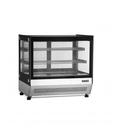 Comptoir réfrigéré double vitrage et refroidissement ventilé , pour chr, traiteurs, boulangeries, pâtisseries et chocolateriesréf. Lct750f/black tefcold_0