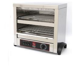 Grille-pain professionnel Sammic TP-200 | Grille-pain à double insertion horizontale, minuterie 0-15 min, acier inoxydable, 2800W - gris inox 5110126_0