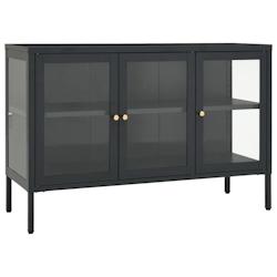 Helloshop26 - Buffet bahut commode armoire meuble de rangement organisateur cuisine salle de séjour salon 105 x 35 x 70 cm acier et 02_0029690 - 3000_0