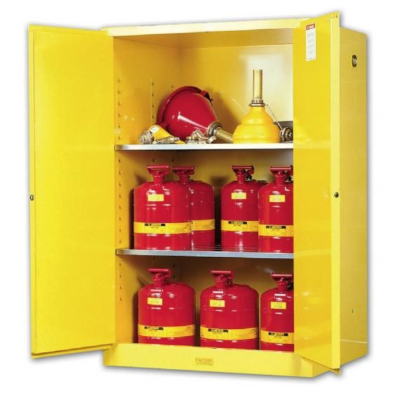 Ju860 - armoire de sécurité pour produits inflammables - delahaye - capacité 340 l_0