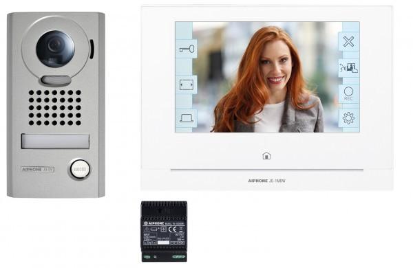 Interphone vidéo jos1vw platine saillie avec moniteur écran 7'' et module wi-fi intégré - AIPHONE - 130413 - 762038_0