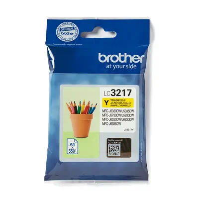 LC3217Y - Cartouche d'encre Brother originale  Jaune_0