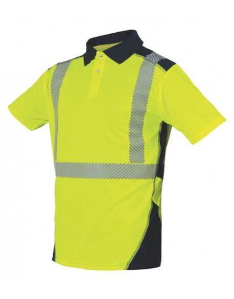 Polo haute visibilité Borneo - POL0012 - EN471 - Confort et protection UV_0