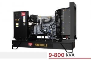 Powerfull - b model p9b à p8008 b groupes électrogènes industriel - visa  - de 9-800 kva_0