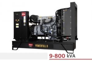 Powerfull - B Model P9B à P8008 B - Groupes électrogènes industriels Visa - 9 à 800 kVA_0
