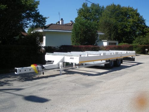 Remorques porte-touret multi-tourets - 2 ou 3 tourets - PTC 11t à PTAC 19t - Suspension pneumatique_0