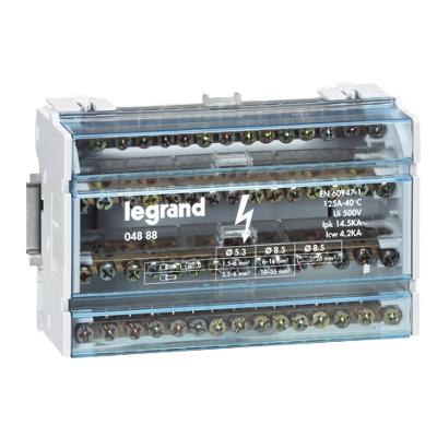 LEGRAND - RÉPARTITEUR MODULAIRE MONOBLOC TETRAPOLAIRE