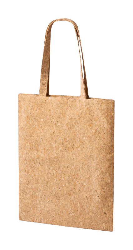 Sac shopping en liège naturel - longues anses - couleur naturelle - 67,5 g_0