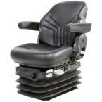 Siège de tracteur - Grammer AG - Maximo Comfort PVC Noir - course de la suspension : 100 mm - 56071_0