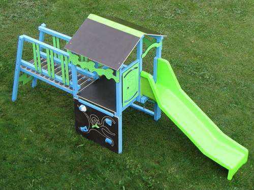 Structure de jeux en alu pour enfants  2 à 7 ans - GYMINO_0