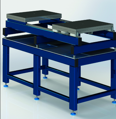 Table de manutention pour moules d'injection - 1500kg - rotation 360° avec indexage et course d'ouverture 450mm_0