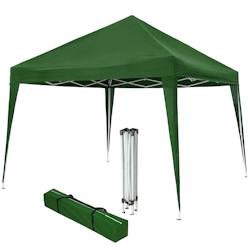 Tectake Tonnelle pliable Linosa 3x3m - vert - 404827 - vert polyester 404827_0