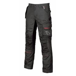 U-Power - Pantalon de travail noir RACE Noir Taille 48 - 48 noir 8033546190425_0