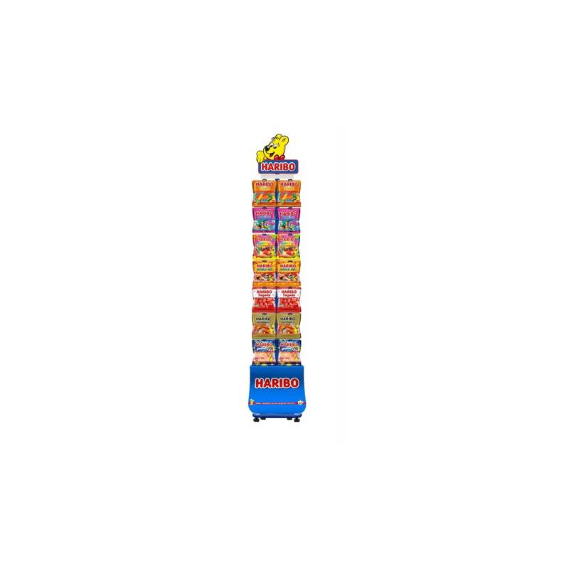 009 (h104505) - Présentoir mobile 16 broches pour sachets 120g Haribo_0