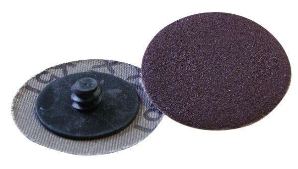 2 disques abrasifs pour bois et plastiques - diamètre 45 mm_0