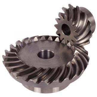 A1-46 - Engrenage conique spiro en acier - Michaud Chailly - Module 0,6 - Denture spirale cyclo-palloïde_0
