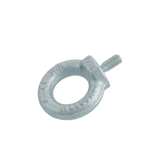 Anneau de levage mâle SUKI - Acier C15 - 95 kg - Diamètre 8 mm - Gris_0