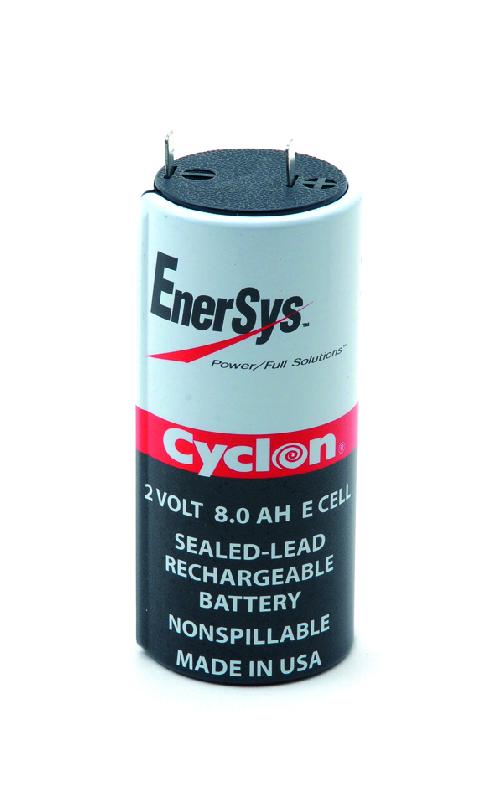 BATTERIE CYCLON ENERSYS 0850-0004 (E CELL) 2V 8AH F6.35_0