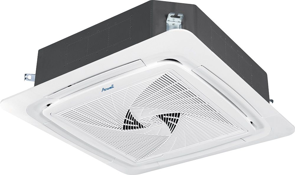 CFV - Climatiseur professionnel Airwell - design compact avec prise air neuf et télécommande filaire RWV05 incluse_0