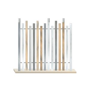 Cosmos - clôture pvc couleur et design - la clôture française - disponible en 5 hauteurs comprises entre 0,80 m et 1,60 m_0
