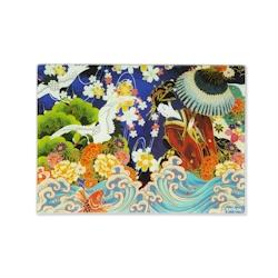 Excelsa planche à couper Kimono verre 25x1,5x35 cm multicolore - multicolore verre 68459_0