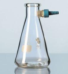 Fiole à vide AS204365 - forme Erlenmeyer avec set de montage Keck - capacité 250 ml_0