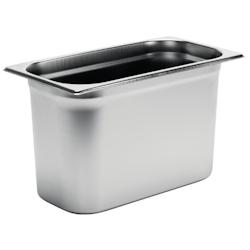 Bac Gastro GN 1/3 en inox - Profondeur 200 mm - 9L - Gastro M - Blanc inox 685071609774_0