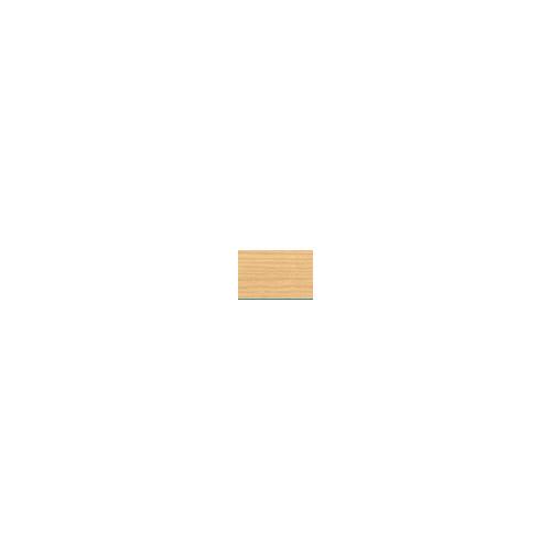 Panneau décoratif façade MBP-120-HA - acier plastifié finition inox - imitation bois hêtre_0
