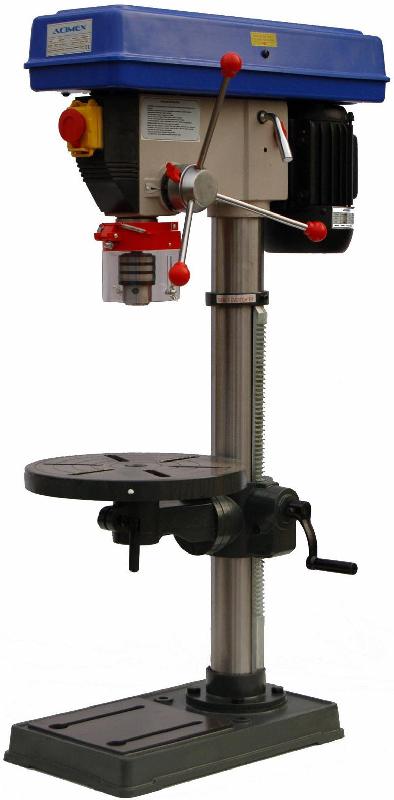 Perceuse d'établi 22mm - 550W - CM2 - Hauteur 980mm - 16 vitesses - Mandrin 16 mm à clé_0
