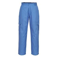 Portwest - Pantalon de travail antistatique ESD Bleu Taille 2XL - XXL bleu 5036108191895_0
