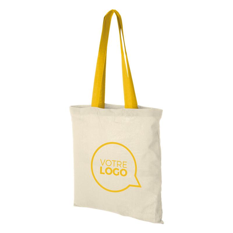 Sac shopping anses longues Nevada - Sacs publicitaires en coton_0
